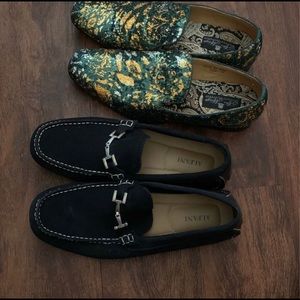 Black loafers and prom shoes